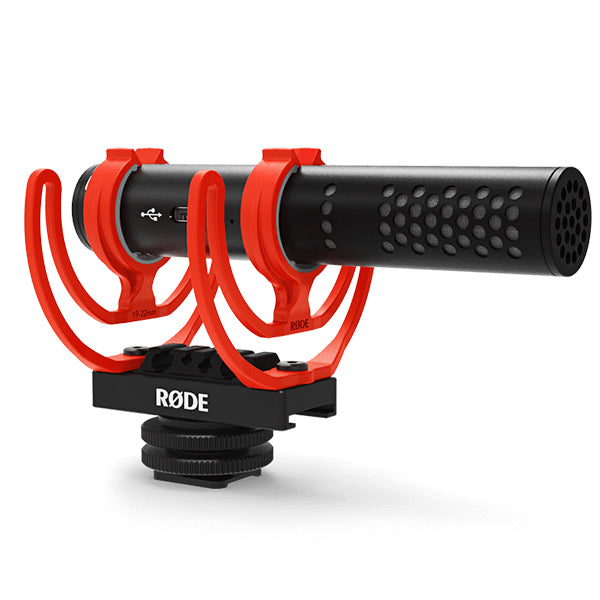 Rode VideoMic GO II Lightweight Directional Mic 3.5mm or USB Shotgun Microphone (Video Mic Version 2)