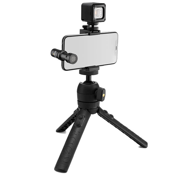 Rode Vlogger Kit Universal Filmmaking VideoMic Microphone For Mobile Phone With 3.5mm, USB-C Or iOS Mic Edition