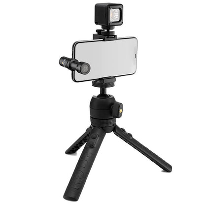 Rode Vlogger Kit Universal Filmmaking VideoMic Microphone For Mobile Phone With 3.5mm, USB-C Or iOS Mic Edition