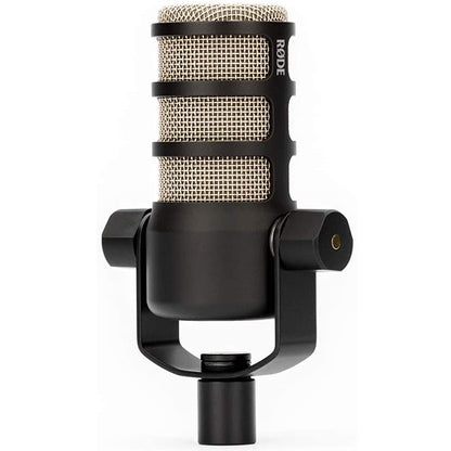 Rode PodMic Cardioid Dynamic Broadcast Microphone with Integrated Pop Shield (Pod Mic)
