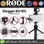 Rode Vlogger Kit Universal Filmmaking VideoMic Microphone For Mobile Phone With 3.5mm, USB-C Or iOS Mic Edition