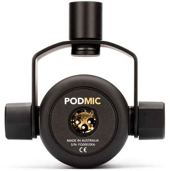 Rode PodMic Cardioid Dynamic Broadcast Microphone with Integrated Pop Shield (Pod Mic)