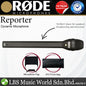 Rode Reporter Handheld Omnidirectional Dynamic Interview Mic Microphone Podcast Broadcast