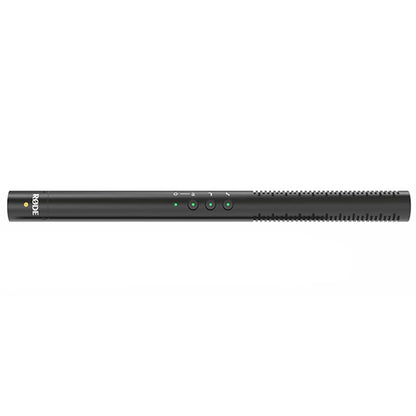 Rode NTG4+ Line Gradient Shotgun Condenser Mic Microphone with Rechargeable Battery (NTG 4 NT G4+)