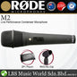 Rode M2 Supercardioid Condenser Mic Handheld Vocal Mic Microphone with Locking (M 2)