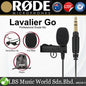 Rode Lavalier GO Professional Grade Omnidirectional Mic Microphone Broadcast Wearable Black