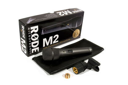 Rode M2 Supercardioid Condenser Mic Handheld Vocal Mic Microphone with Locking (M 2)