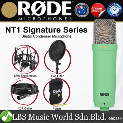 Rode NT1 Signature Series Studio Condenser Microphone with Mic Pop Filter (NT-1)