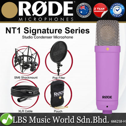 Rode NT1 Signature Series Studio Condenser Microphone with Mic Pop Filter (NT-1)