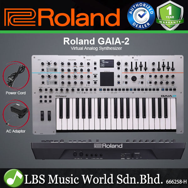 Roland GAIA-2 37 Key Virtual Analog Wavetable Synthesizer (GAIA2 GAIA 2)