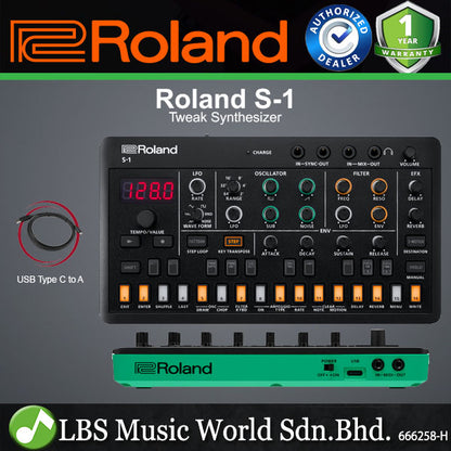 Roland S-1 Aira Compact Tweak Polyphonic Synthesizer Module (S1 S 1)