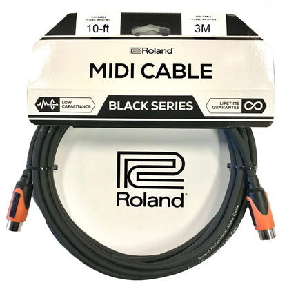 Roland RMIDI-B5 Black Series MIDI Cable - 5 Feet/3 Meter (RMIDI B5)