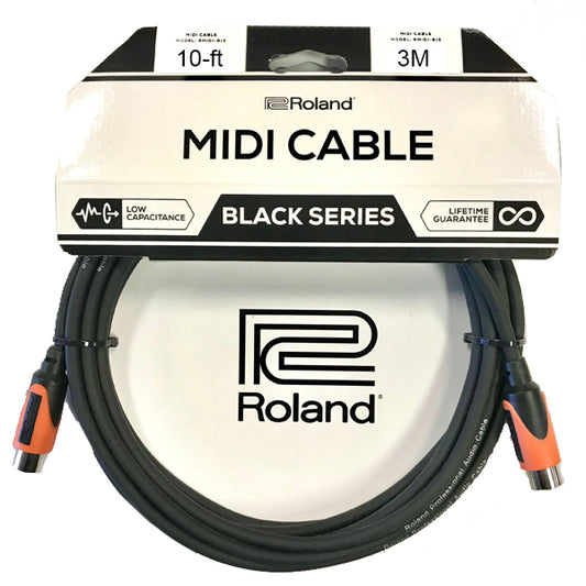 Roland RMIDI-B5 Black Series MIDI Cable - 5 Feet/3 Meter (RMIDI B5)