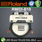 Roland RMIDI-B10 Black Series MIDI Cable - 10 Feet/4.5 Meter (RMIDI B10)