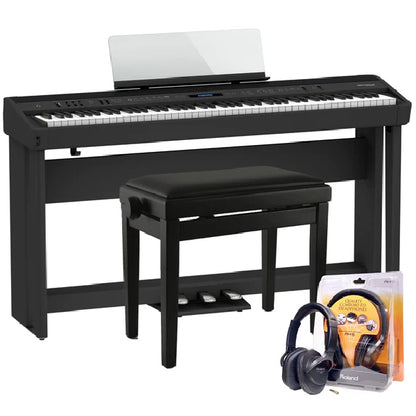 Roland FP-90X 88 Keys Digital Piano Bluetooth Weighted Keyboard Full Package (FP90X FP90 X)