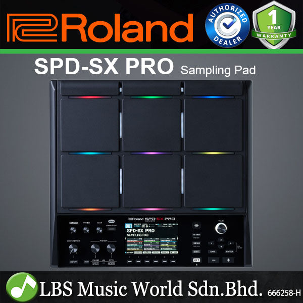 Roland SPD-SX PRO Sampling Percussion Pad with 32GB Internal Memory (SPDSX PRO)