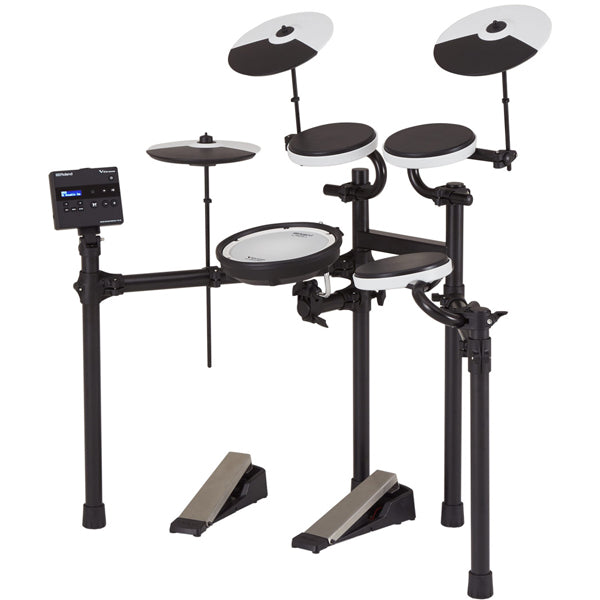 Roland TD-02KV V-Drums Electronic Digital V Drum Set Package (TD02KV TD02 KV)