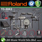 Roland TD-50K2 V-Drums 5-Pieces Electronic Drum Set with TD-50X Sound Module (TD50K2 TD50K 2)