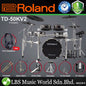 Roland TD-50KV2 V-Drums 6-Pieces Electronic Drum Set with Sound Module (TD50KV2 TD50KV 2)