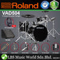 Roland VAD504 V-Drums 4 Piece Wood Shell Electronic Drum Kit - Generation 2 (VAD 504)