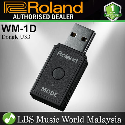 Roland WM-1D Wireless MIDI Dongle USB for Roland WM-1 MIDI Interface Mac PC IOS (WM1D WM 1D)