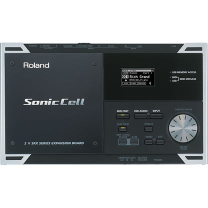 (Clearance) Roland Sonic Cell Expandable Synthesizer Module with USB Audio Interface for PC (SonicCell)