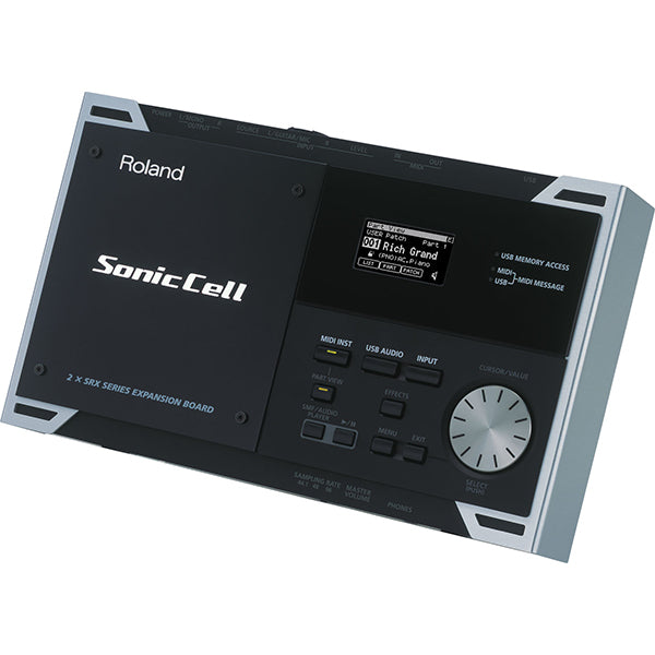 (Clearance) Roland Sonic Cell Expandable Synthesizer Module with USB Audio Interface for PC (SonicCell)