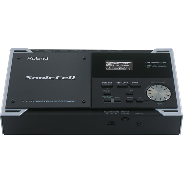 (Clearance) Roland Sonic Cell Expandable Synthesizer Module with USB Audio Interface for PC (SonicCell)