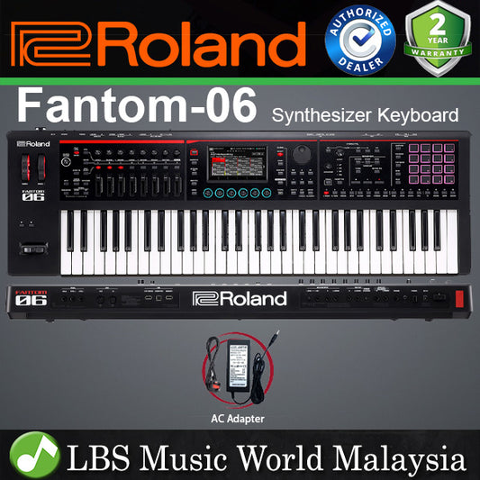 Roland FANTOM-06 61 Key Music Workstation Synthesizer Keyboard with Touchscreen (Fantom 06)