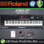 Roland JUNO-D7 76 Key Stage Keyboard Synthesizer with Synth Action (JUNO D7)