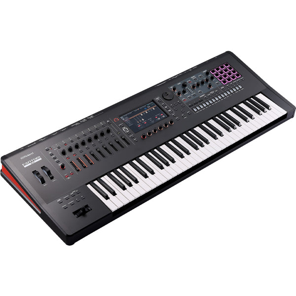 Roland FANTOM 6 EX 61 Key Semi Weighted Synthesizer Keyboard with LCD Touchscreen