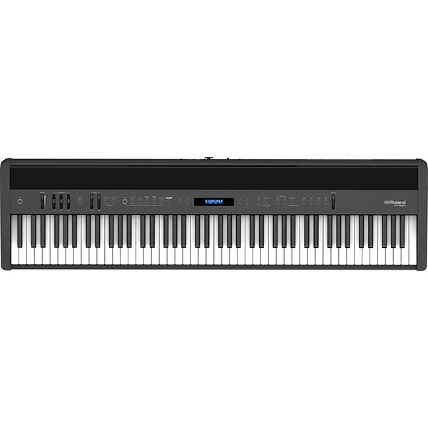 Roland FP-60X 88 Key Digital Piano with KSC-72 Wooden Stand and  KPD-90 3 Pedal - Black (FP60X FP60 X)