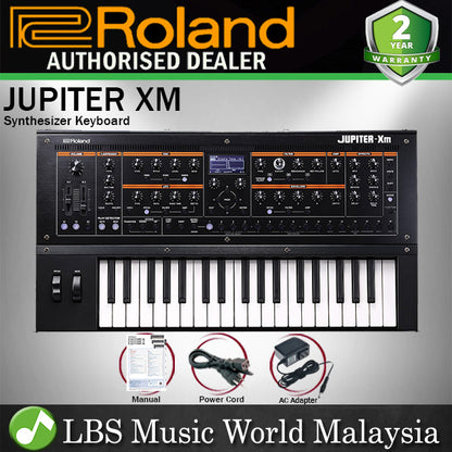 Roland Jupiter XM 37 Key USB MIDI Synthesizer Keyboard with i-Apreggio Mic Input