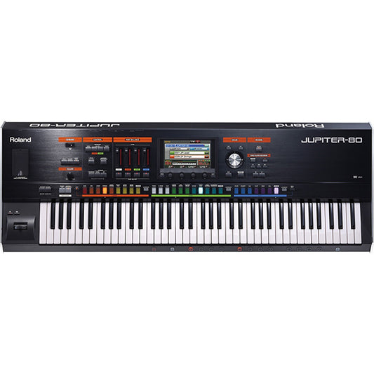 Roland Jupiter 80 76 Keys USB MIDI Synthesizer Keyboard with Programmable Sound Chains