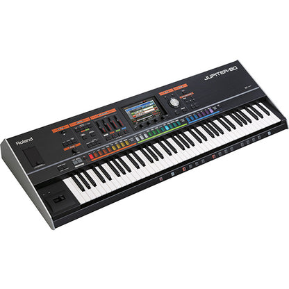Roland Jupiter 80 76 Keys USB MIDI Synthesizer Keyboard with Programmable Sound Chains
