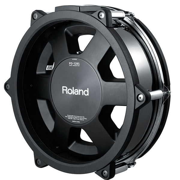 Roland PD-128S-BC 12'' Mesh Head Snare Drum Pad with Dual Trigger Action with Rim Sensor