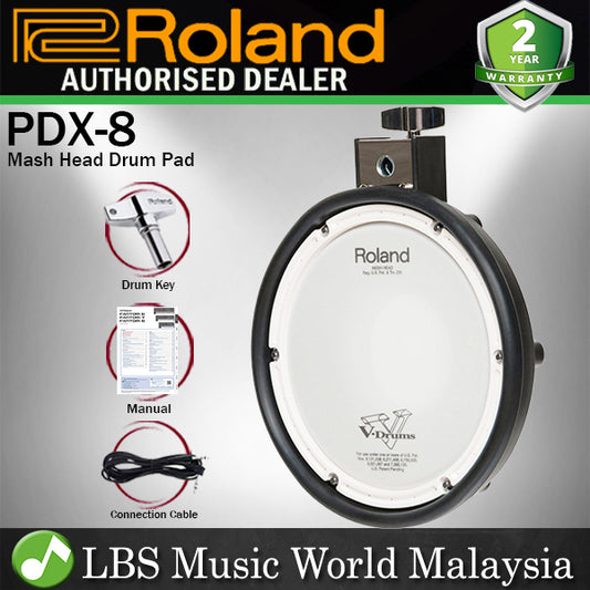 Roland PDX-8 10'' V Pad Mash Head Drum Pad with Dual Trigger Action (PDX8 PDX 8)