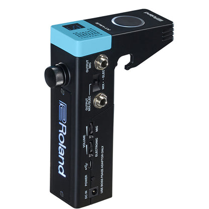 Roland RT-MicS Mic Trigger Processor Hybrid Drum Module with Mic Microphone (RT Mics)