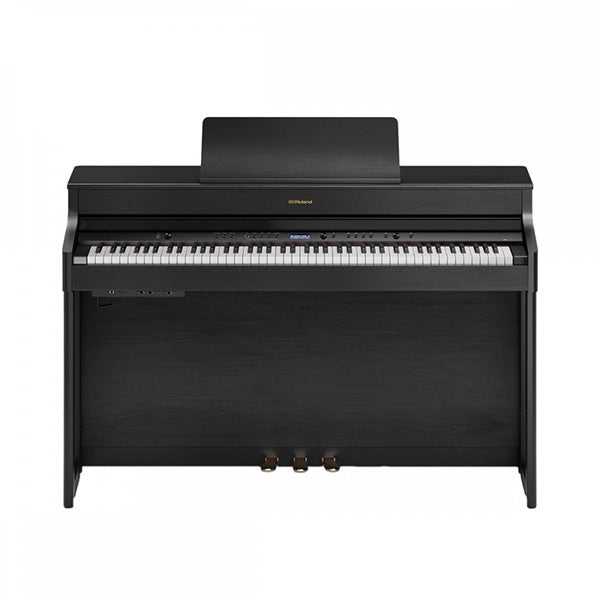 Roland HP702 88 Keys Digital Piano Weighted Key with Bluetooth Charcoal Black (HP-702 HP 702)