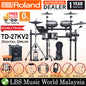 Roland TD-27KV2 V-Drums 5 Piece Full Mesh Head Digital Electronic Drum Set Kit (TD27KV2 27KV2 TD-27KV)