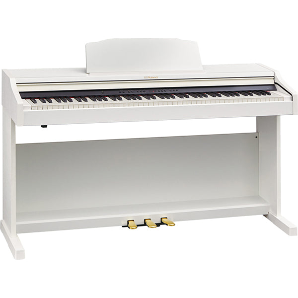 Roland RP-501R 88 Key Digital Piano Bluetooth Capability with RH-5 Headphone White  (RP501R RP501)