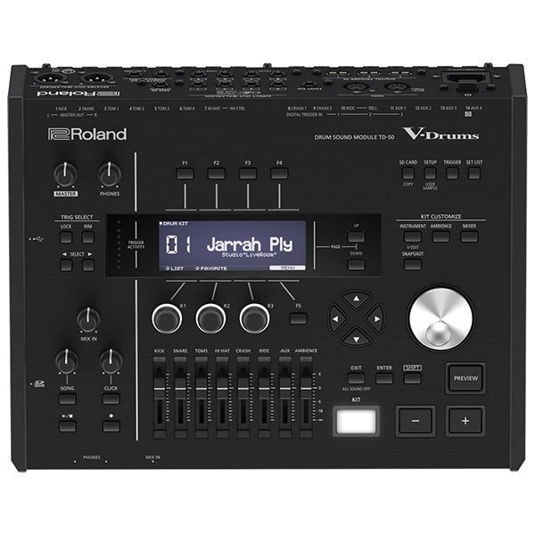 Roland TD-50 Electronic Drum Sound Module with SDHC Reader and XLR/TRS Output (TD50 TD 50)