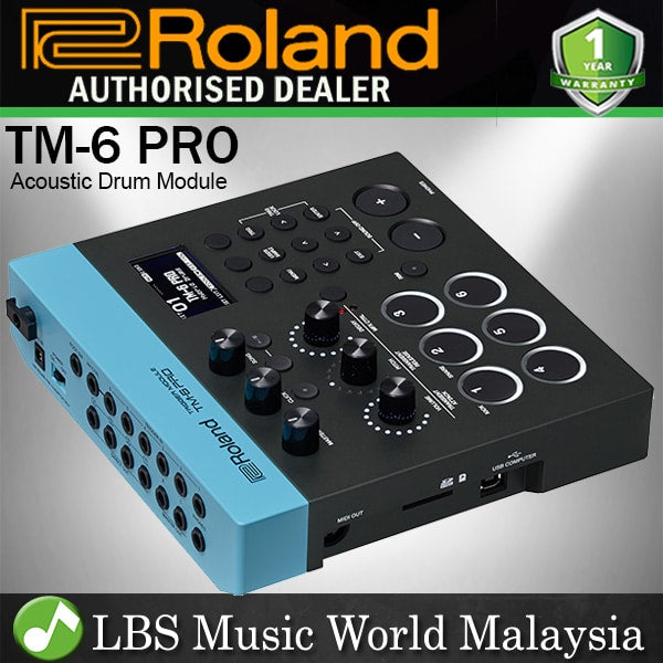 Roland TM-6 PRO Acoustic Drum Sound Trigger Module with 80 Drum Kits (TM6 TM 6)