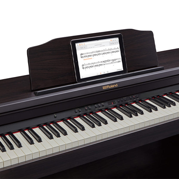 Roland RP-501R 88 Key Digital Piano PHA-4 and Rhythm with RH-5 Headphone Black (RP501R RP501)