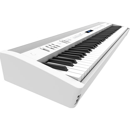 Roland FP-60X 88 Key Digital Piano with SuperNATURAL PHA-4 Keyboard and Bluetooth White (FP60X FP60 X FP 60X)