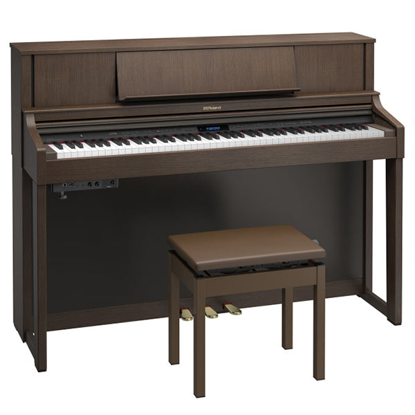Roland LX-7 WB-L 88 Keys Digital Piano with SuperNatural Modelling 307 Tones Walnut (LX7 LX 7)