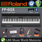 Roland FP-60X 88 Key Digital Piano with SuperNATURAL PHA-4 Keyboard and Bluetooth Black (FP60X FP60 X FP 60X)