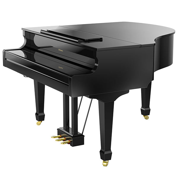 Roland GP609 88 Keys Digital Grand Piano with PHA-50 Key Polish Ebony (GP609PE GP 609)