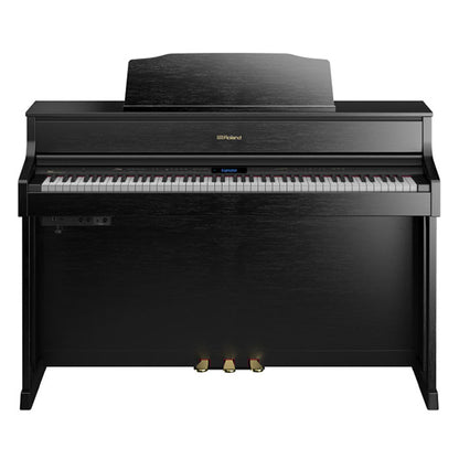 Roland HP605 CB 88 Keys Digital Piano with SuperNatural Technology Contemporary Black (HP 605)
