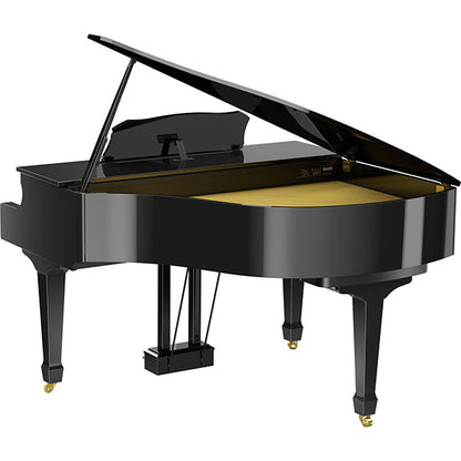 Roland GP609 88 Keys Digital Grand Piano with PHA-50 Key Polish Ebony (GP609PE GP 609)